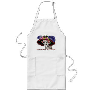 Dia de los Muertos [apron] Lang Schort
