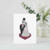 Dia DE los Muertos Briefkaart (Staand voorkant)