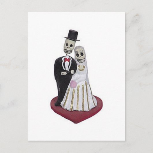 Dia DE los Muertos Briefkaart (Voorkant)