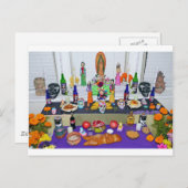Dia de los Muertos Briefkaart (Voorkant / Achterkant)