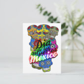 DIA DE LOS MUERTOS BRIEFKAART (Staand voorkant)