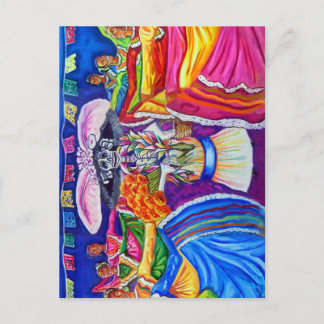 Día de los Muertos Briefkaart