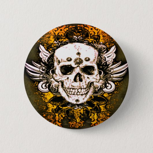 Dia de los muertos Button (Voorkant)
