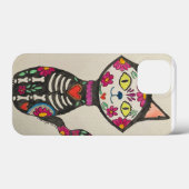 Dia de Los Muertos Cat Case-Mate iPhone Case (Achterkant (horizontaal))