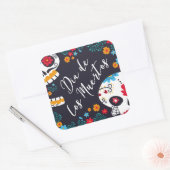 Dia de los Muertos coloré | Sticker (Enveloppe)