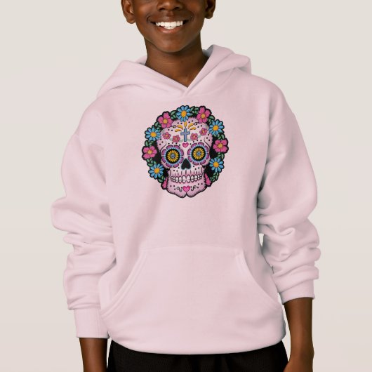 Dia de los Muertos Crâne à sucre (Devant)