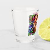 Dia de los Muertos Crâne à sucre, Verre de tir (Gauche)