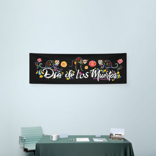 Dia de los Muertos - Dag van de dode banner (Beurs)