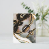 "Dia de Los Muertos" (Dag van de doden) Briefkaart (Staand voorkant)