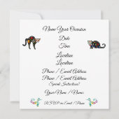 Dia De Los Muertos - Dag van de dood Kaart (Achterkant)