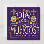 Dia De Los Muertos - Dag van de dood Kaart (Voorkant)