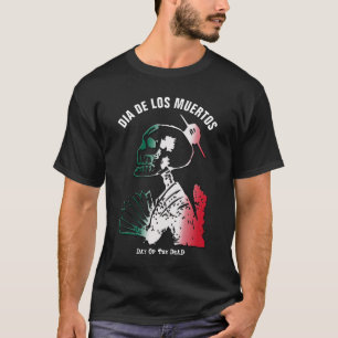Dia de los Muertos, Dag van het Dode Skelet T-shirt
