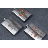 Dia de los Muertos dansende skeletten aanpasbaar Flacon