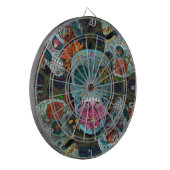 Dia De Los Muertos Dartbord (Voorkant Links)