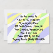 Dia de Los Muertos Day des invitations mortes (Dos)