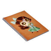 Dia de Los Muertos  Doll Notitieboek (Rechterzijde)