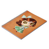 Dia de Los Muertos  Doll Notitieboek (Linkerzijde)