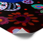 Dia de los Muertos door Prisarts Poster (Hoek)