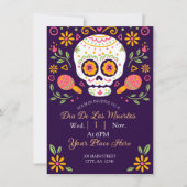 Dia De Los Muertos Feestdagenkaart (Voorkant)