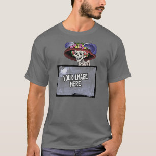 Dia de los Muertos Foto Lijst [shirt] T-shirt