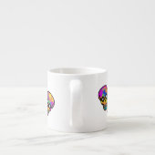 Dia de los Muertos gelukkig paar Espresso Kop (Achterkant)