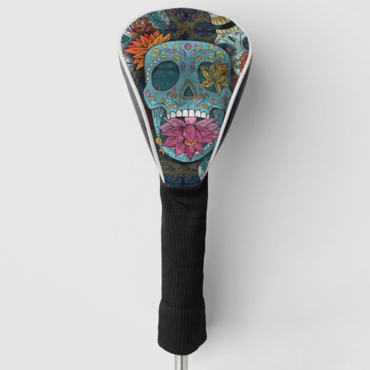 Dia De Los Muertos Golfheadcover (Voorkant)