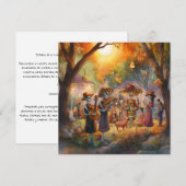 "Dia de los Muertos", Harmonie op het kerkhof Kaart (Voorkant / Achterkant)