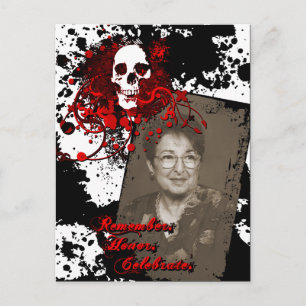 Dia de los Muertos herdenkingsfeest Briefkaart