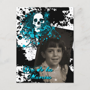 Dia de los Muertos herdenkingsfeest Briefkaart