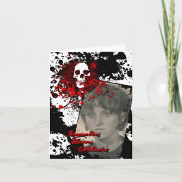 dia DE los muertos herdenkingsviering Bedankkaart