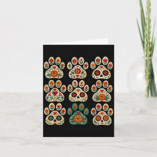 Dia de los muertos hondenspoor dag van de doden hu kaart