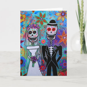 DIA DE LOS MUERTOS HUWELIJK KAART