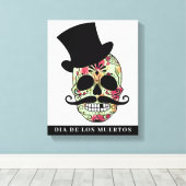 DIA DE LOS MUERTOS Impression en toile étirée (Insitu (Plancher de Bois))