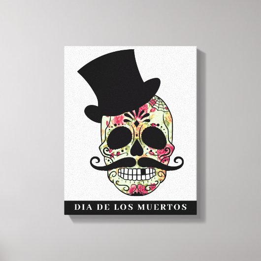 DIA DE LOS MUERTOS Impression en toile étirée (Recto)