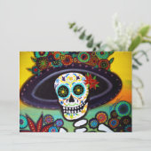 DIA DE LOS MUERTOS INVITATION (Debout devant)