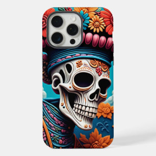Dia de los Muertos iPhone 15 Pro Max Hoesje