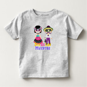 Dia De Los Muertos Kinderen Kinder Shirts