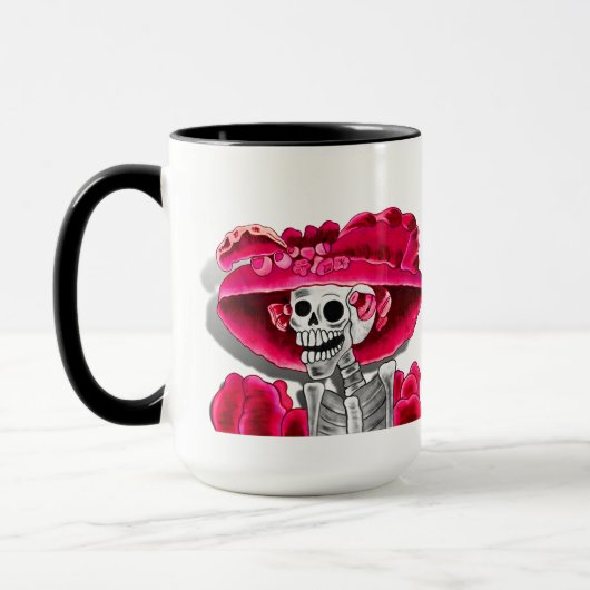 Dia de los muertos (la catrina) mok (Links)