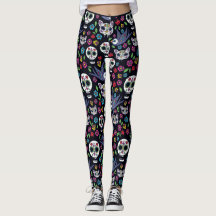 Dia De Los Muertos Leggings | Bohemen