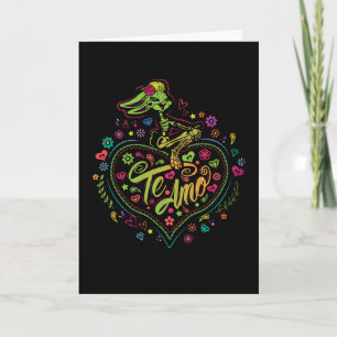 Día de Los Muertos Lola Bunny "Te Amo" Kaart