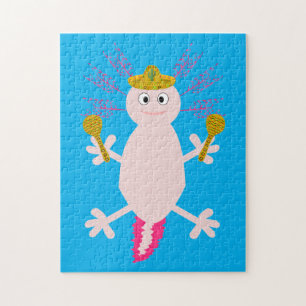 Dia de los Muertos Mexicaanse Axolotl Legpuzzel