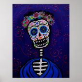 dia de los muertos mexican poster (Voorkant)