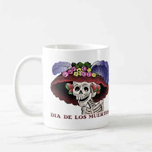 Dia de los Muertos (mok) Koffiemok (Links)