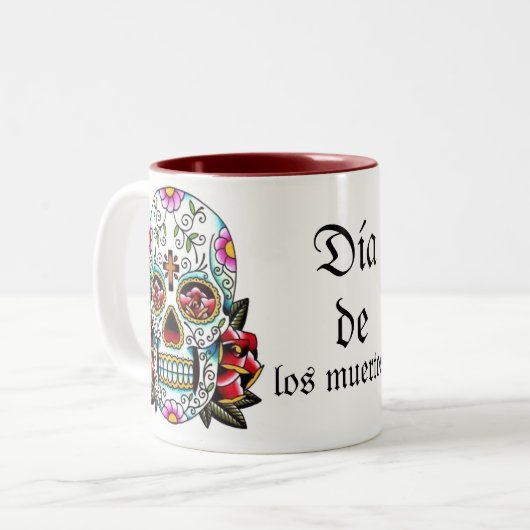 Día de los muertos Mug (Devant gauche)