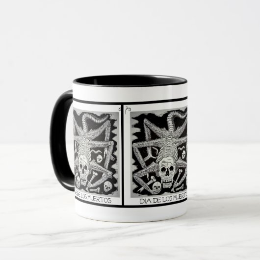 Dia De Los Muertos Mug (Devant gauche)
