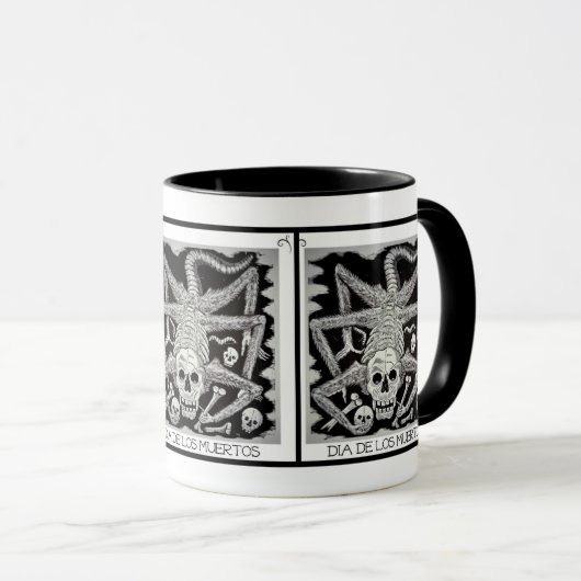 Dia De Los Muertos Mug (Devant droit)