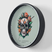 Dia de Los Muertos - Nom de famille Horloge (Angle)
