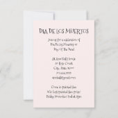 Dia de los Muertos of Dag van de Dode Partij Kaart (Achterkant)