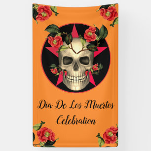 Dia De Los Muertos Party Spandoek
