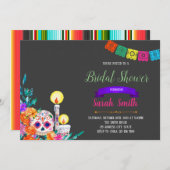 Dia de los Muertos party uitnodiging (Voorkant / Achterkant)